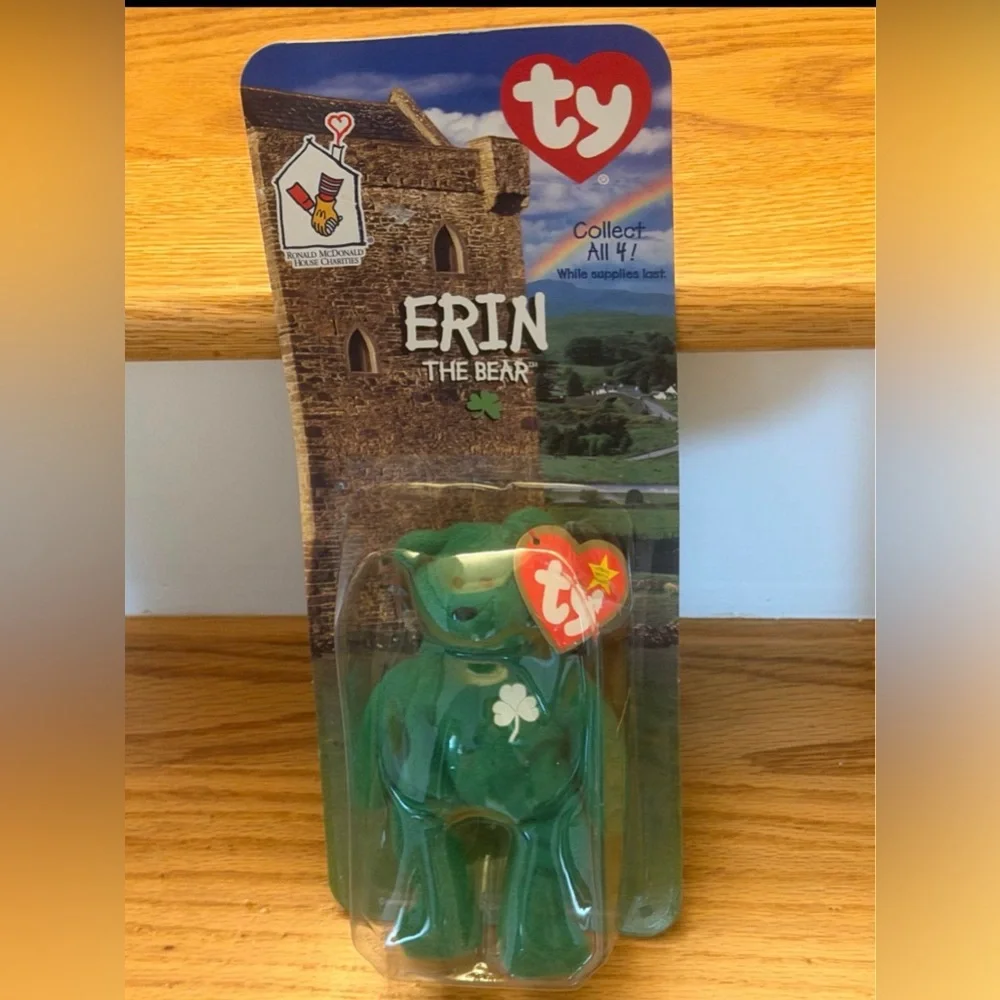 Mcdonald's Brittania Glory Erin Maple TY Beanie Babies 3 Complete Sets unopened